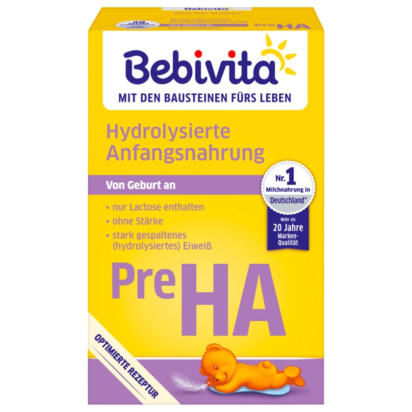 Bebivita Pre HA Hypoallergene Anfangsnahrung 500g